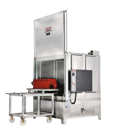 Machine de lavage par aspersion - KBN 1B series - DOLFIN - à détergent à base d'eau / pour grandes pièces / à panier rotatif