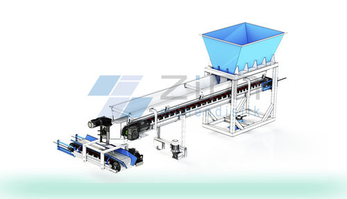 Convoyeur à bande - ZIM ENGINEERING - à béton