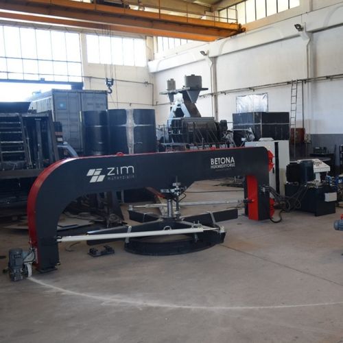 Machine de fabrication pour canalisations en béton - ZIM A 3600 - ZIM ENGINEERING