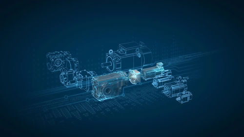 Motoréducteur asynchrone - INNOMOTICS - synchrone / servomoteur / à denture droite