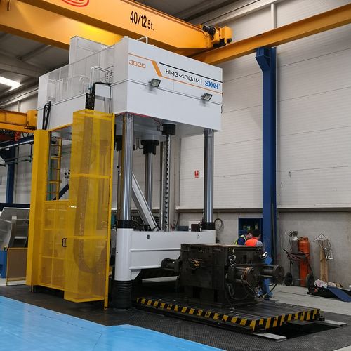 Presse oléo-dynamique - HMG-350JM2520 - SXKH GLOBAL - de test / de mise au point / à présenter