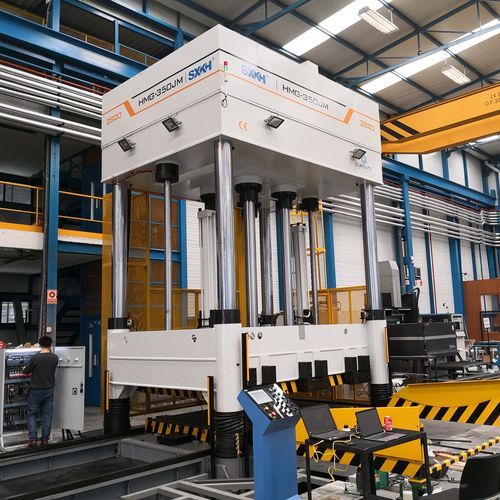 Presse servo-hydraulique - HMG-350ES2520 - SXKH GLOBAL - à présenter / pour aluminium / pour l'industrie automobile