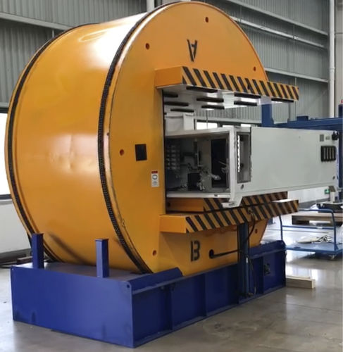Retourneur basculeur de cadre métallique - FMG - SXKH GLOBAL - pour tôle métallique / électro-hydraulique / 180°