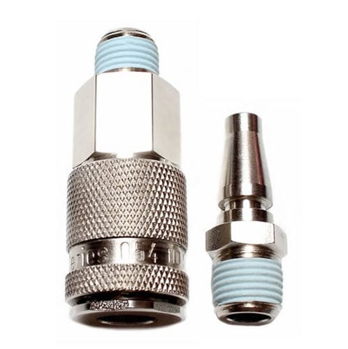 Raccord hydraulique - 054 series - Kee Connections - pneumatique / rapide / en laiton nickelé