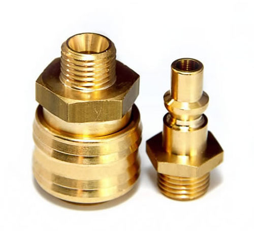 Raccord hydraulique - 059 series - Kee Connections - pour gaz / rapide / en laiton nickelé