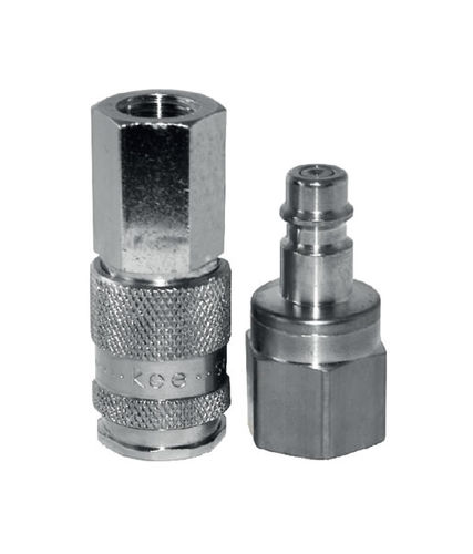Raccord hydraulique - 375 series - Kee Connections - rapide / en laiton nickelé / en inox