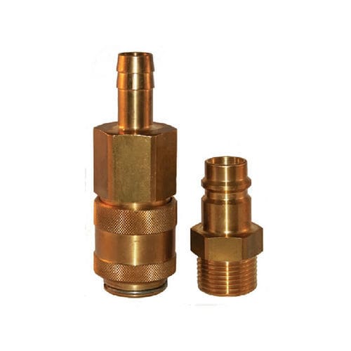 Raccord pneumatique - 190 series - Kee Connections - hydraulique / fileté / rapide