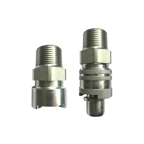 Raccord pour gaz - 812 series - Kee Connections - fileté / rapide / en zinc