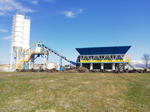 Centrale à béton compacte - C60-SNG LINE - PROMAX - stationnaire