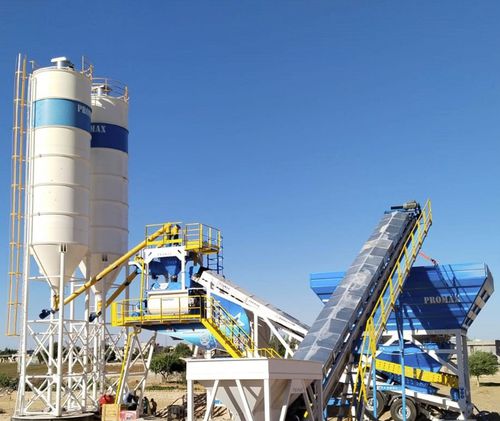 Centrale à béton mobile - M120-TWN - PROMAX - automatique / à 2 axes