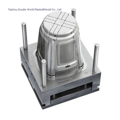 Moule d'injection plastique mono-empreinte - DDW-CHM013 - Taizhou Double World Plastic&Mould Co., Ltd. - pour chaise