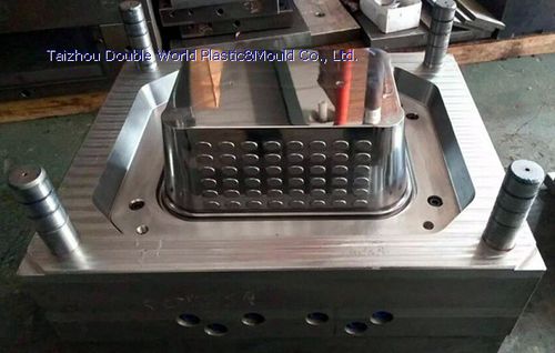 Moule d'injection plastique mono-empreinte - DDW-CM301 - Taizhou Double World Plastic&Mould Co., Ltd. - pour caisses / pour l'industrie de l'emballage