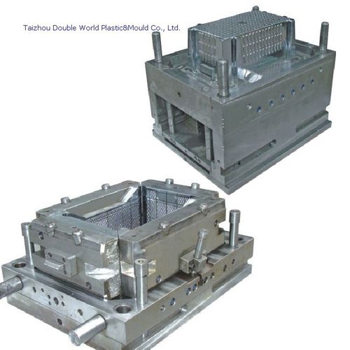 Moule d'injection plastique mono-empreinte - DDW-CRM010 - Taizhou Double World Plastic&Mould Co., Ltd. - pour caisses / pour l'industrie de l'emballage