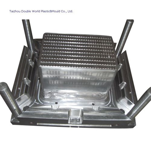 Moule d'injection plastique mono-empreinte - DDW-CRM014 - Taizhou Double World Plastic&Mould Co., Ltd. - pour caisses / pour l'industrie de l'emballage