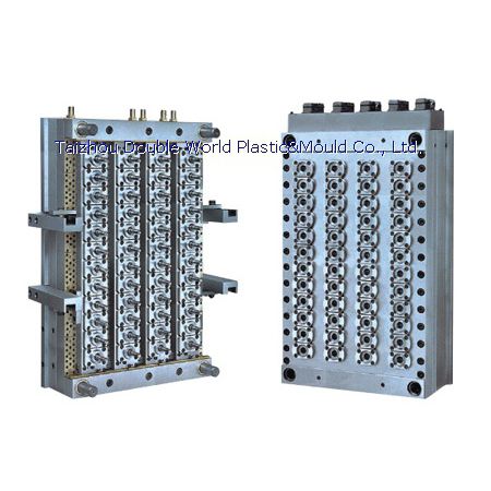 Moule d'injection plastique multi-empreintes - DDW-PET - Taizhou Double World Plastic&Mould Co., Ltd. - de préformes / pour l'industrie de l'emballage
