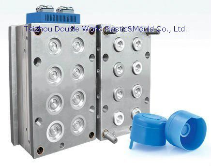 Moule d'injection plastique multi-empreintes - DDW-gallon - Taizhou Double World Plastic&Mould Co., Ltd. - couvercles / pour l'industrie de l'emballage