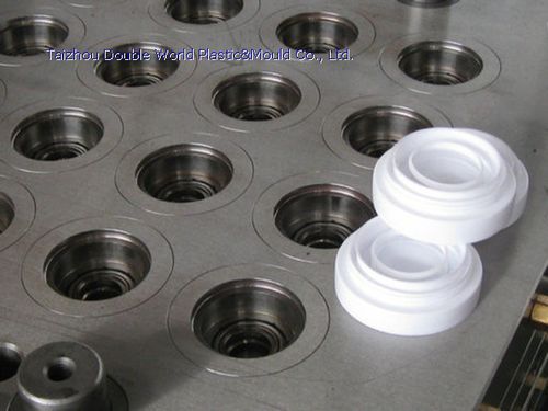 Moule d'injection plastique multi-empreintes - DDW-cm-32 - Taizhou Double World Plastic&Mould Co., Ltd. - couvercles / pour l'industrie de l'emballage