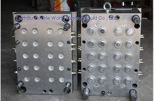 Moule d'injection plastique multi-empreintes - DDW-cmp-20 - Taizhou Double World Plastic&Mould Co., Ltd. - couvercles / pour l'industrie de l'emballage / pour l'industrie pharmaceutique