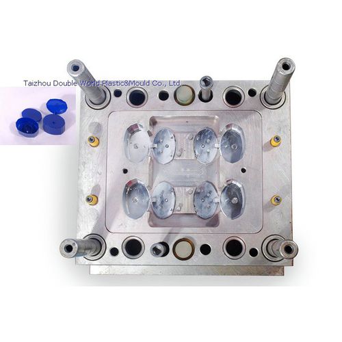 Moule d'injection plastique multi-empreintes - DDW-4CAV-fcm - Taizhou Double World Plastic&Mould Co., Ltd. - couvercles / pour l'industrie de l'emballage