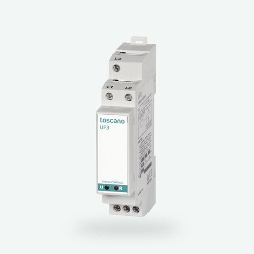 Relais de contrôle d'absence de phases - UF3 - Toscano Linea Electronica - de séquence de phase / sur rail DIN