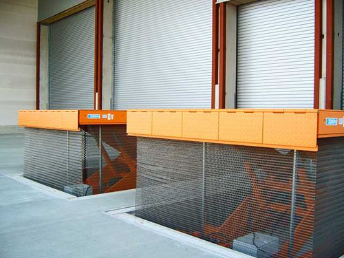 Nacelle élévatrice à ciseaux fixe - HYWEMA - Josef Schwahlen GmbH & Co.KG - électrique / d'extérieur