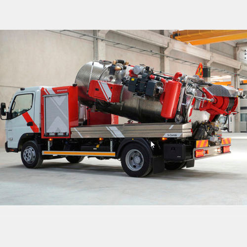 Camion aspirateur vidangeur - S-Combi - Efemmak - hydrocureur