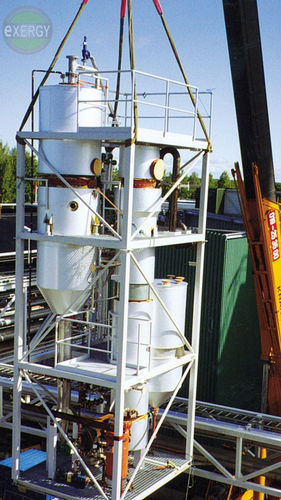 Évaporateur à circulation forcée - Swedish Exergy AB - de process / pour déchets liquides