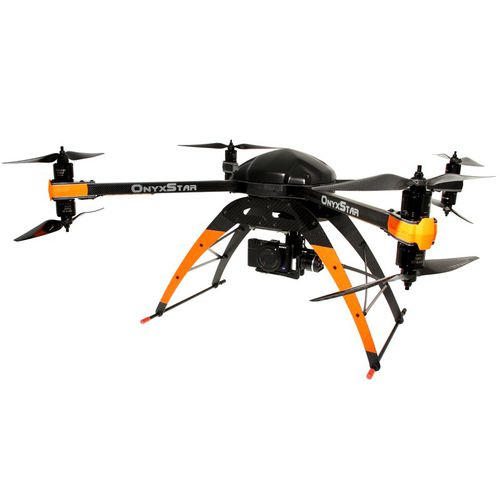 Drone octorotor - FOX-C8 - Onyxstar - pour la prise de vue aérienne / pour applications industrielles / en fibre de carbone