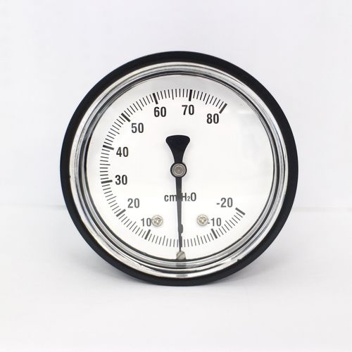 Manomètre à cadran - PG-63(-20)-(+80)CMH2O-BL - Seasons Gauge Co., Ltd - à montage sur panneau / en laiton / à capsule