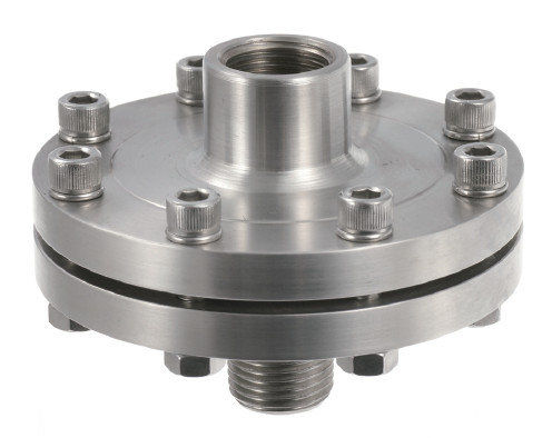 Séparateur à membrane avec raccord fileté - DS-DC type - Seasons Gauge Co., Ltd - pour manomètre / avec extension / de process