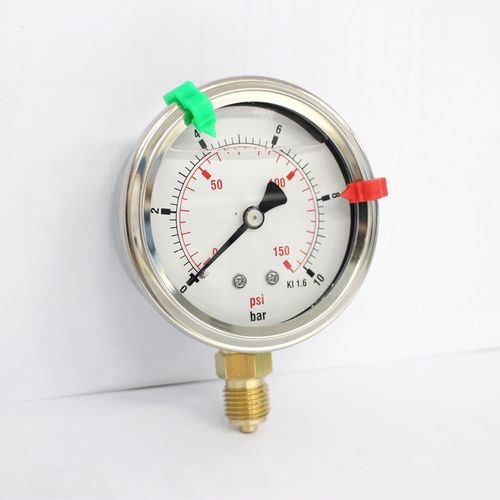 Manomètre analogique - PG-63-10BAR WH - Seasons Gauge Co., Ltd - fileté / en acier inoxydable / en laiton