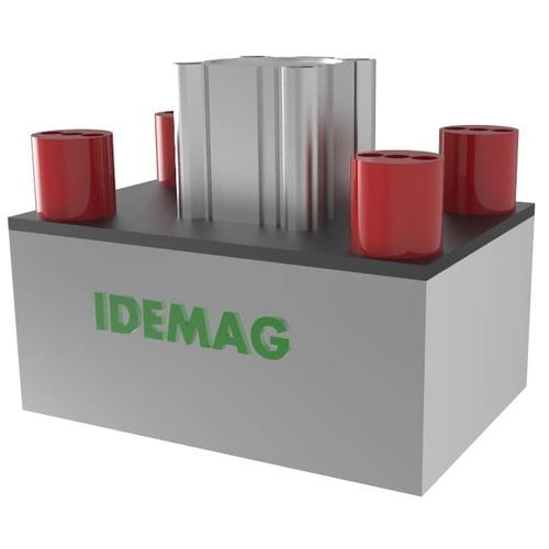 Palettiseur et dépalettiseur à conteneur - IDEMAG - articulé / pour l'industrie du recyclage / magnétique