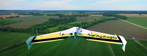 Drone à voilure fixe - RX60 - Ageagle - pour la prise de vue aérienne / pour applications agricoles / en fibre de carbone