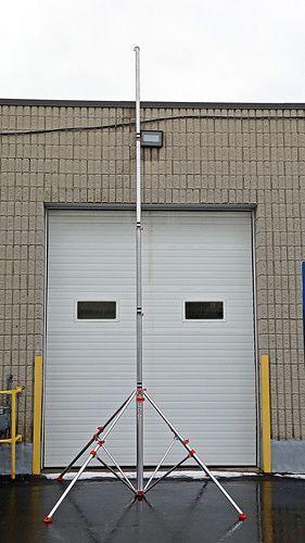 Mât de vidéosurveillance télescopique - Aeromao