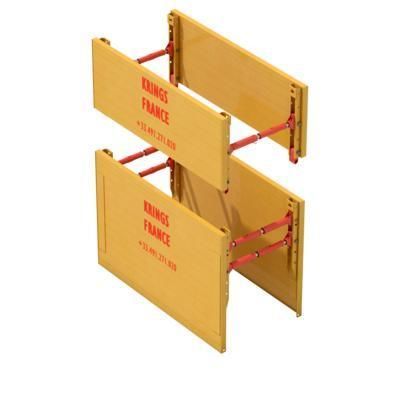 Blindage de tranchée pour excavation - KS100 - KRINGS INTERNATIONAL - en acier / en caisson