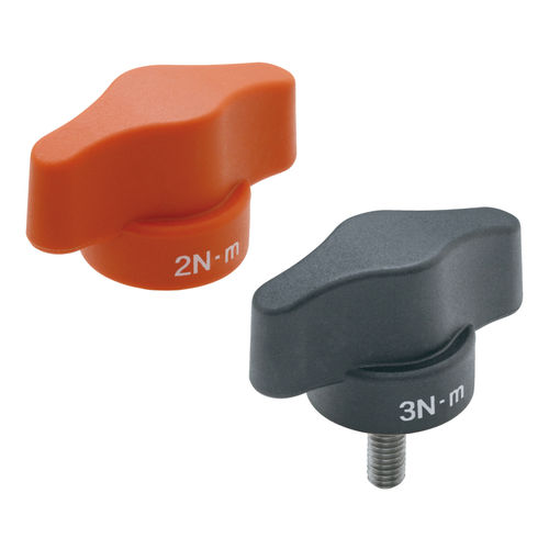 Bouton fileté - CTK - Imao Corporation - papillon / en polyamide / avec limiteur de couple