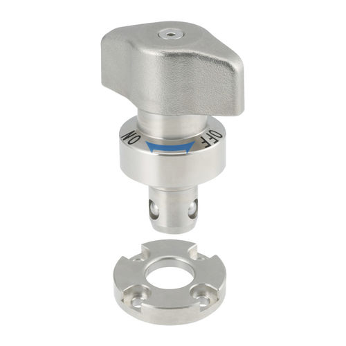 Fixation 1/4 de tour pour machine alimentaire - QCWES - Imao Corporation - avec cale