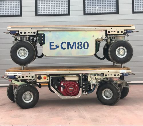 Transporteur électrique bidirectionnel - Minitruck - Minitrucks Robotics - pour usage intérieur et extérieur / radiocommandé / alimenté par batterie