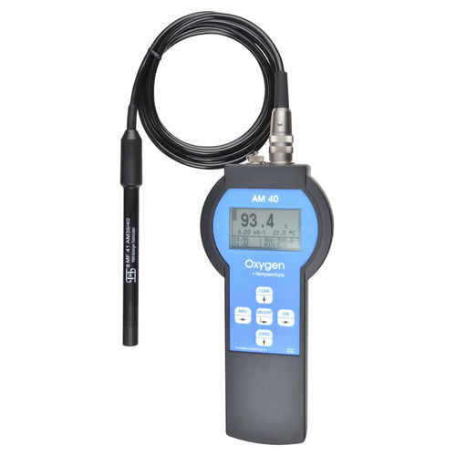 Appareil de mesure température - AM 40 - Sensortechnik Meinsberg GmbH - de concentration d'oxygène / de laboratoire / d'oxygène dissous