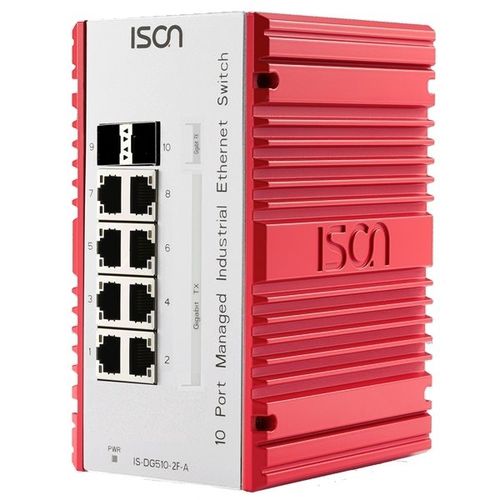 Commutateur Ethernet administrable - IS-DG510-A  - ISON Technology Co., Ltd. - 10 ports / Gigabit Ethernet / de niveau 2