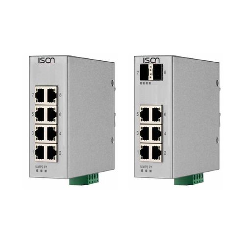Commutateur Ethernet non administrable - IS-DG208  - ISON Technology Co., Ltd. - 8 ports / de niveau 2 / sur rail DIN