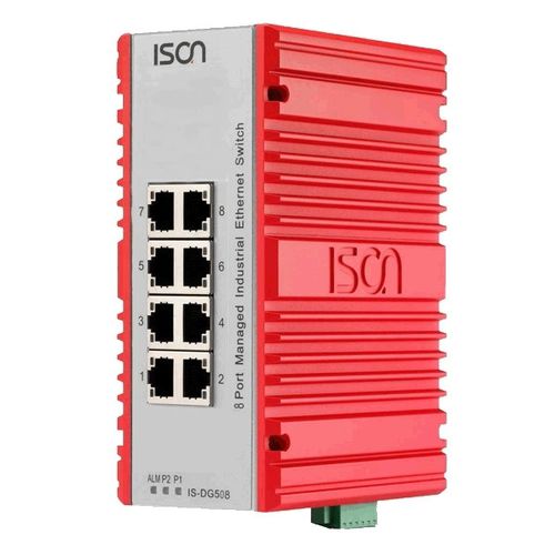 Commutateur Ethernet administrable - IS-DG508  - ISON Technology Co., Ltd. - 8 ports / Gigabit Ethernet / de niveau 2