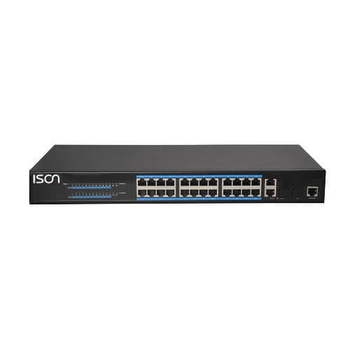 Commutateur Ethernet administrable - CS-RG428P-2C-2F-D - ISON Technology Co., Ltd. - 24 ports PoE / de niveau 2 / gigabit