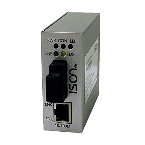 Convertisseur média - IS-DF102 series - ISON Technology Co., Ltd. - Ethernet / en fibre optique / sur rail DIN