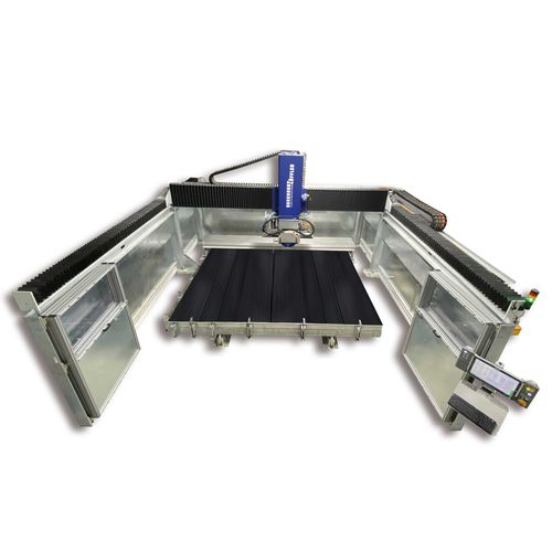 Débiteuse CNC - LDZ 2000 - burkhardt-hensel - 5 axes / pour pierre