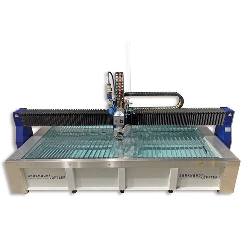 Machine de découpe au jet d'eau - JET 2D/3D - burkhardt-hensel - pour matières plastiques / pour marbre / pour granit
