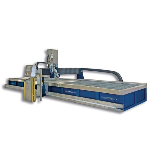 Machine de découpe au jet d'eau - TWIN 2D/3D - burkhardt-hensel - au jet d'eau 3D / pour matières plastiques / pour pierre