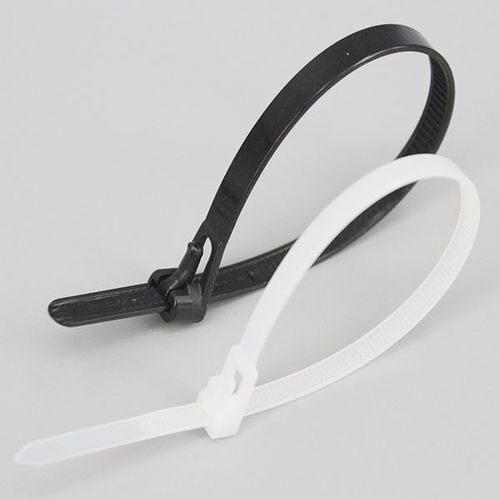 Collier de câblage en nylon - XGS-8X200RT - DEMOELE / Wenzhou Duanmeng Electric Co.,Ltd - réutilisable / à crantage intérieur / résistant aux flammes