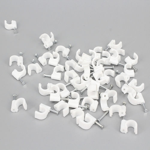 Clips De Câble Robustes Avec Clous Pour Organiser En Toute