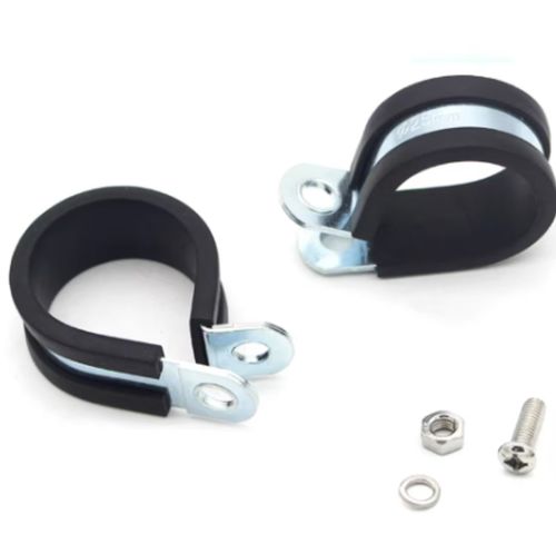 Collier pour câble électrique en acier inoxydable - 304 P Clips /R  - DEMOELE / Wenzhou Duanmeng Electric Co.,Ltd - en P / avec montage à vis